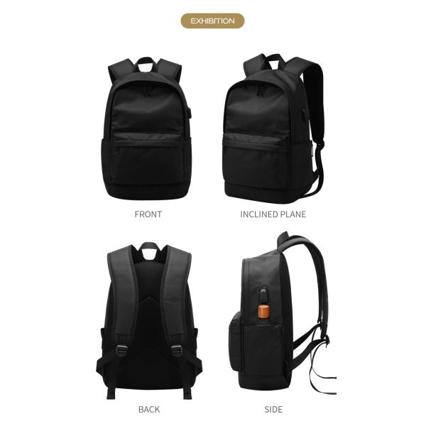 Factory customized logo schoolbag 15.6 inch Laptop Bag Fashion teenagers school bag men backpack