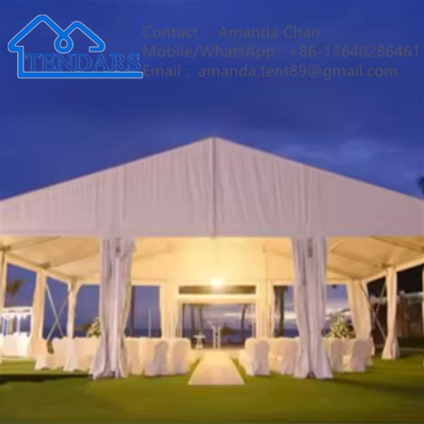 Luxury White Tent Wedding Reception Canopy White Marquee Event Party Tent