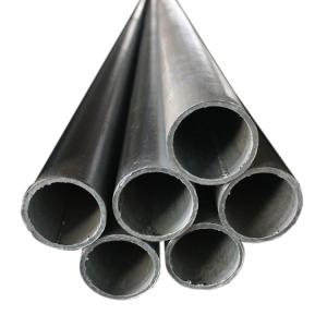 Black Painted ASTM A53 Bevel End ERW EFW Steel Pipe