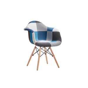 China Solid Wood Leisure Hotel Nordic Scattered Patchwork Dining Chair on sale