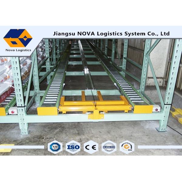 Adjustable Selective Live Pallet Storage , Long Span Shelving For Temporary