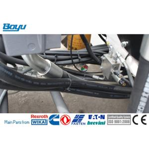 Stringing Equipment Hydraulic Puller For Power Line With Air Cooling Engine
