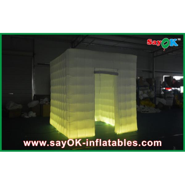 Inflatable Photo Studio Indoor Outdoor Custom Inflatable Advertising Photo Booth / Kiosk Print Logo