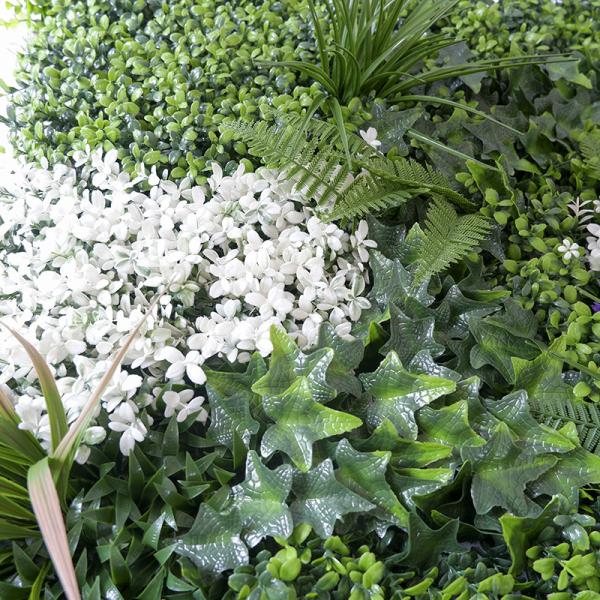 Buy Waterproof 42cm Faux Vertical Garden Wall Landscaping at wholesale prices