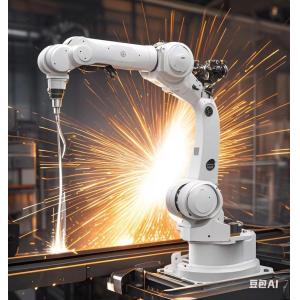 IRC5 Controller Controlled Automatic Welding Robot for Point To Point Control