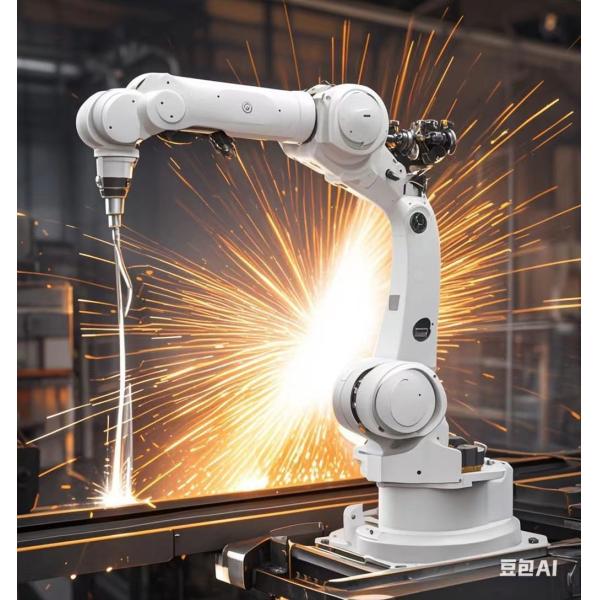 Buy IRC5 Controller Controlled Automatic Welding Robot for Point To Point Control and Welding Process at wholesale prices