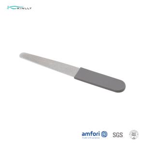 10.6cmX1.2cm Stainless Steel Nail File Double Sides Harmless 30 PCS/ Bag Makeup