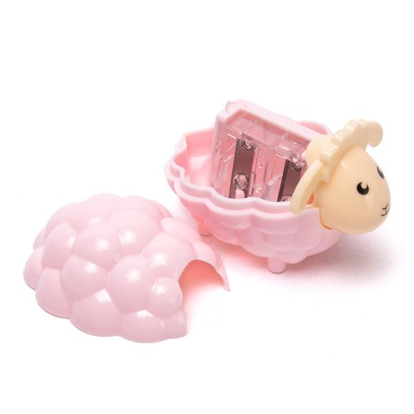 Cute Animal Sheep Cartoon Pencil Sharpener Baby Safe