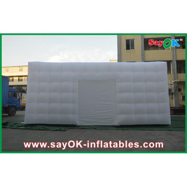 Air Inflatable Tent Customized Big White Go Outdoors Inflatable Tent Cuve With Door