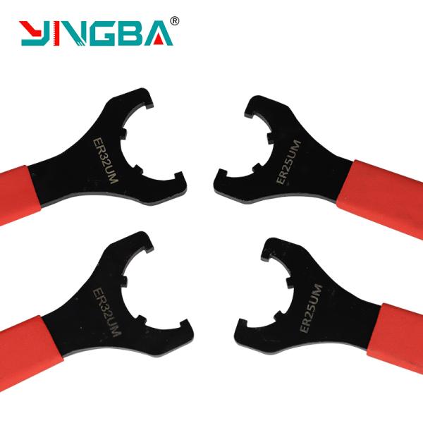 Stainless Steel Round Nut Handle Wrench Engraving Machine Accessories