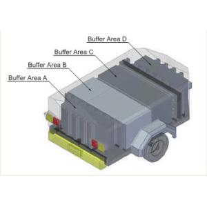 Aluminum Structure Tractor Patent Portable Vehicle Barricades