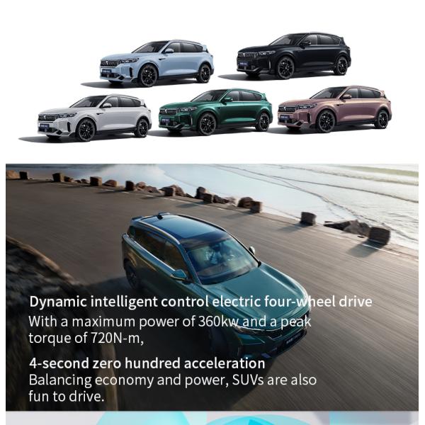 2023 Lantu Free 4WD Voyah Free EV Suv Deposit Maximum Power Ps 100-150Ps Leather Seats