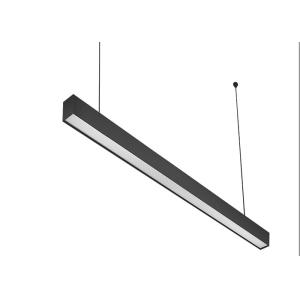 Aluminum office home indoor led linear light suspended 3960lm