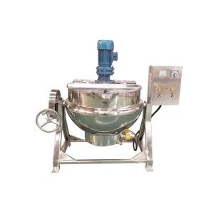 Industrial cooking vat for sauce electric kettle pot steam cooking pot with