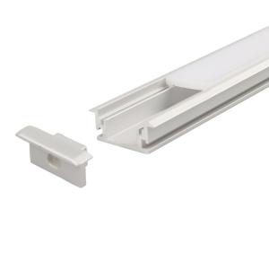 Step Recessed Floor Mount LED Strip Profile Aluminum Channel