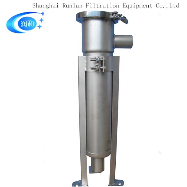 Stainless Steel Low Pressure Bag Filter Housings for Industrial Filtration Solutions