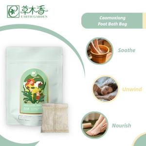 Quality Woody Aroma Foot Bath Pack Herbal Detox Foot Soak Pack For Relaxation for sale