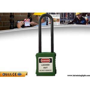 Osha 76mm Long Nylon Non - Conductive Xenoy Safety Lockout Padlock