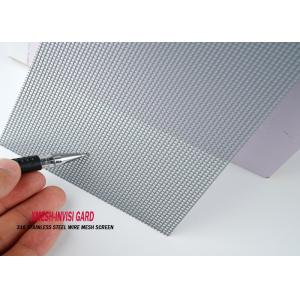 Powder Coated Stainless Steel Security Mesh For Window Screen