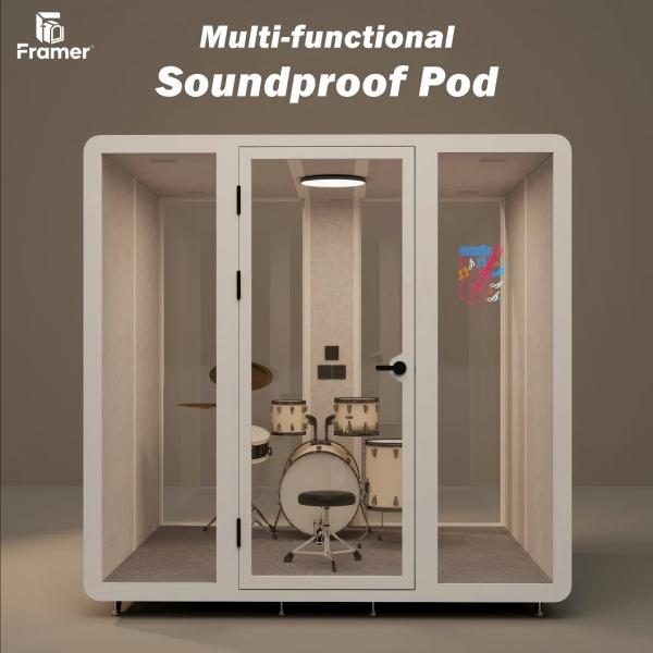 Buy Movable Recording Pod Quick Disassembly Portable Studio Booths Multi Functional at wholesale prices