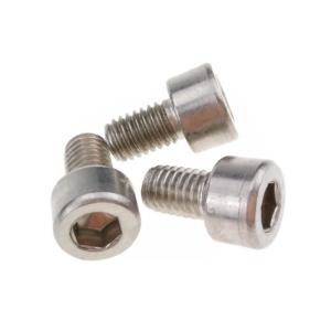 304 Stainless Steel Cap Screws Hexagon Socket Head M6 Standard Fastener
