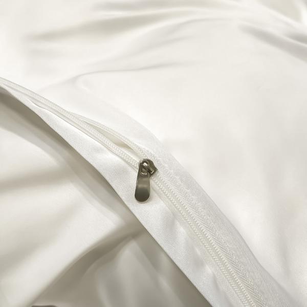 Luxury Washed Silk Embroidery Bedding Set Bed Cover Set for Hospital School Home