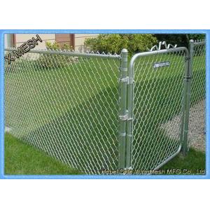 Security Galvanized Chain Link Fence 3 Foot Diamond Wire Netting