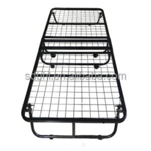 Hotel Extra Bed Modern Folding Metal Frame Portable King Size Bedroom Furniture