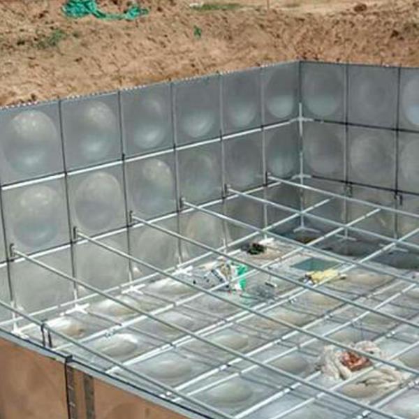 Buy Foldable Modular Plate Underground Water Tank High Strength Argon Arc Weld at wholesale prices