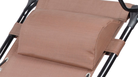 Custom Logo Traditional Design Style Chaise Folding Recliner Lounge Chair for Camping