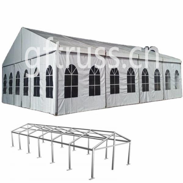 Buy PUV Aluminum Party Tent Heavy Duty Outdoor Event Canopy With Windows at wholesale prices