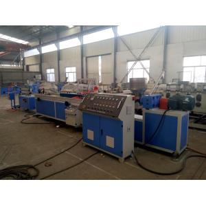 Quality Plastic PE WPC Profile Extrusion Machine / PVC Profile Production Line for sale