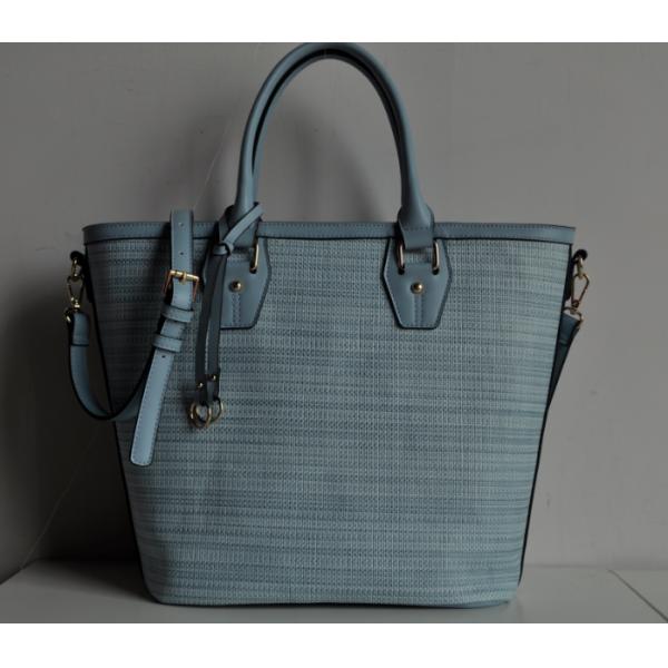 Top Quality PU Leather hand Bag Fashion Blue ladies Bag Leather Women Shoulderbag OEM