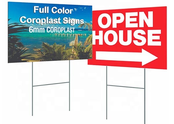 Buy Recyclable 18 X 24 Corrugated Plastic Signs at wholesale prices