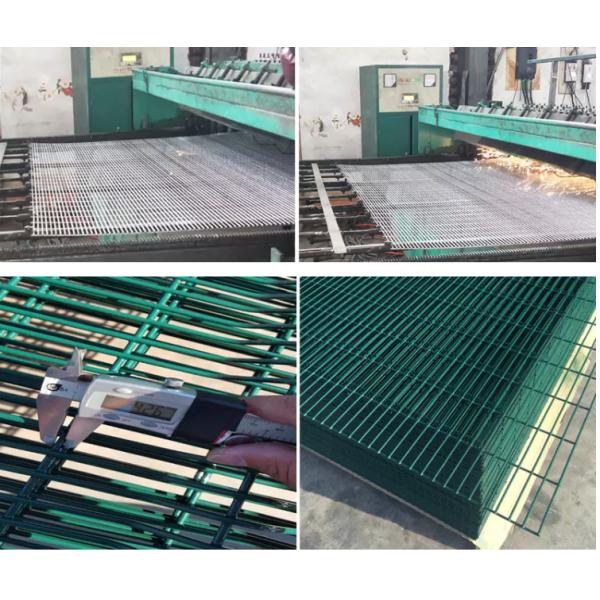 Steel Wire 358 Anti - Cut type High Security Mesh Panel Fence Residential District