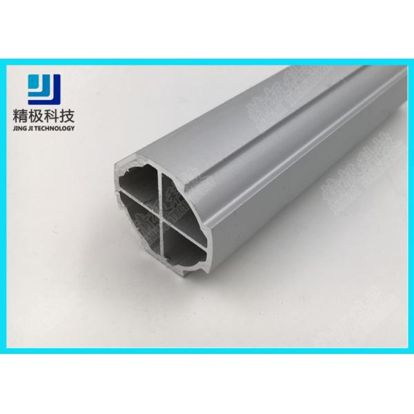 Cross Core Aluminium Alloy Pipe Strengthening Round Tubing Outer Diameter 28mm
