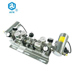 Double Side Gas Changeover Manifold Automatic Switching Heating Pressure