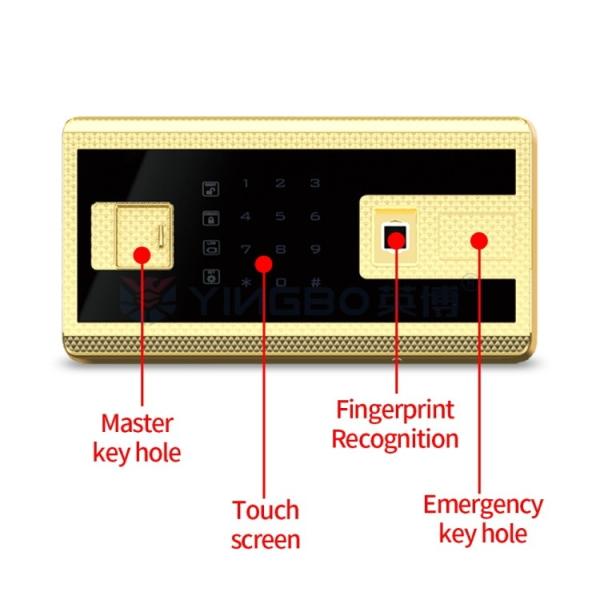 H1800mm Dual Alarm Intelligent Jewelry Watch Winder Safe Box Solid Steel