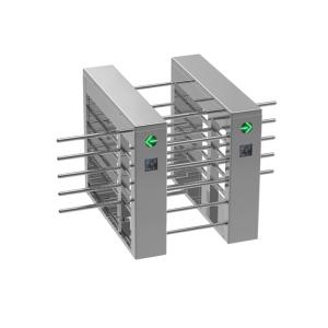 Stainless Steel 90 Degree Half Height Turnstile 30W 0.2S