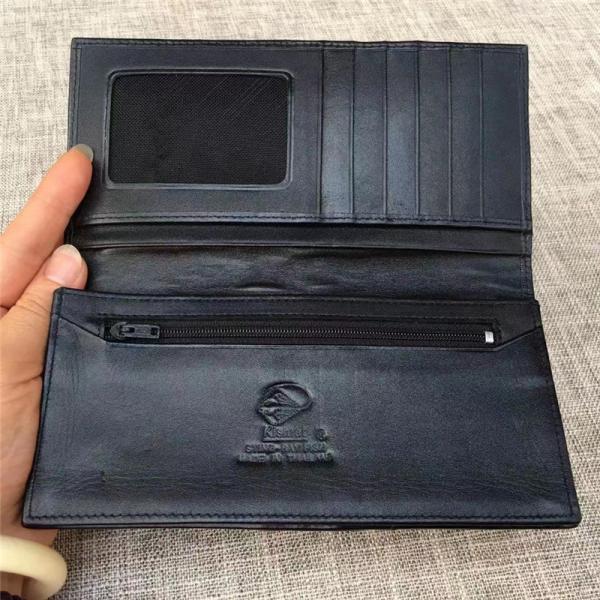 Unisex Style Authentic Real Stingray Skin Women Long Wallet Female Purple Thin Clutch Bag Genuine Leather Card Purse