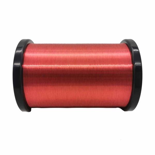 20 - 56 AWG Varnished Copper Wire , 0.011mm - 0.8mm Red / Blue Copper Enameled Wire