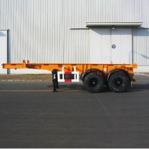 Fuwa Axle 13t Mechinical Suspension Skeletal Semi Trailer