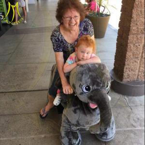 Quality Hansel amusement park coin operated animal walking toys walking ride for sale