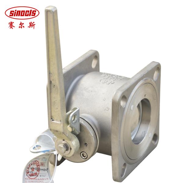 3 Inch Aluminum Alloy Square Ball Valve for Quick Release on Truck Tanker Pipeline
