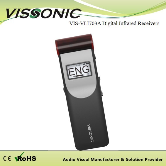 IR Language Receiver Wireless Interpretation System , Translation Devices For