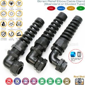 Elbow Plastic Cable Glands