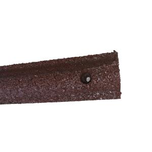 Red Recycled Rubber Garden Edging Customized Rubber Landscape Border 1000*80mm