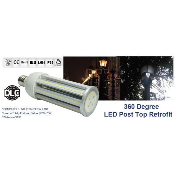 UL CE RoHS Approved AC100-300V E40 LED Corn Light Cob 360 Degree 75w