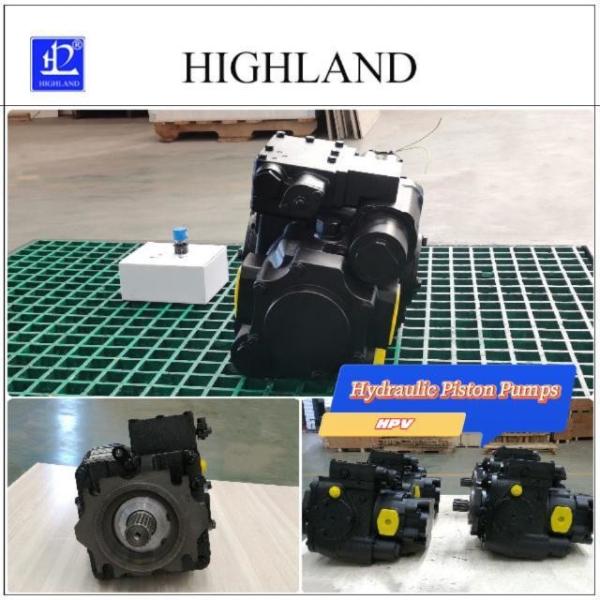 35Mpa Rated Pressure Black Hydraulic Piston Pump for Closed Loop Axial Piston