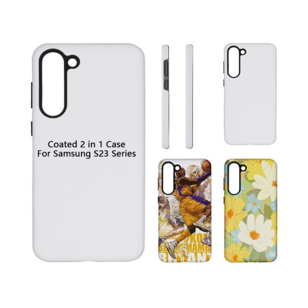 Custom Printing 3D Sublimation Glossy Tough Phone Case For SamSung Galaxy S25 S24 S23